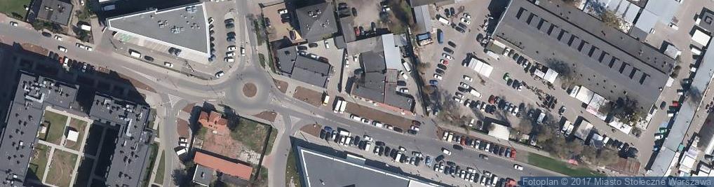 Zdjęcie satelitarne Bakalarska ul.
