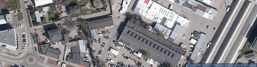 Zdjęcie satelitarne Bakalarska ul.