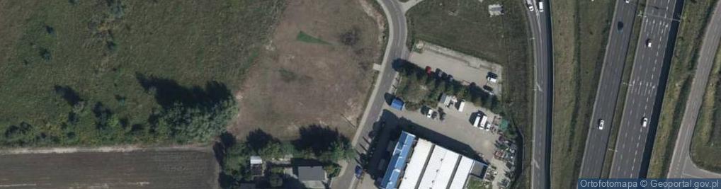 Zdjęcie satelitarne Badylarska ul.