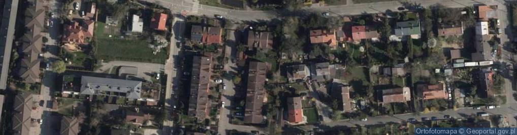 Zdjęcie satelitarne Barbary Radziwiłłówny ul.
