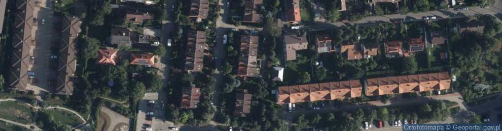 Zdjęcie satelitarne Barbary Radziwiłłówny ul.