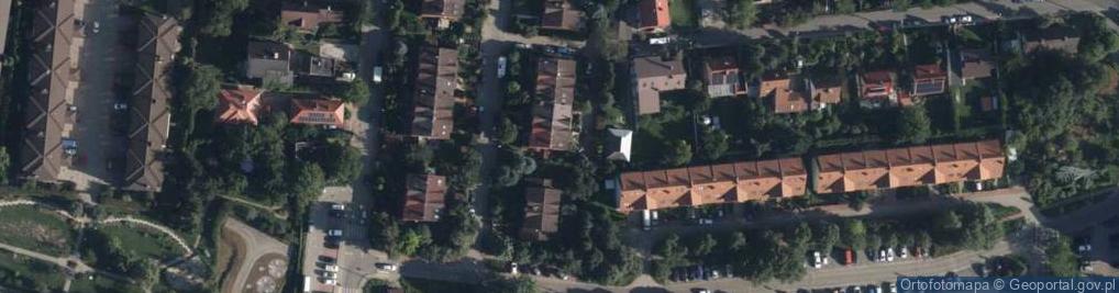 Zdjęcie satelitarne Barbary Radziwiłłówny ul.