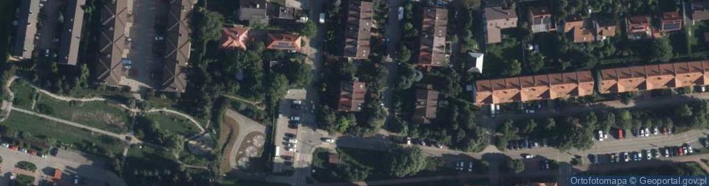 Zdjęcie satelitarne Barbary Radziwiłłówny ul.