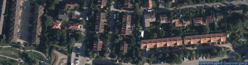 Zdjęcie satelitarne Barbary Radziwiłłówny ul.