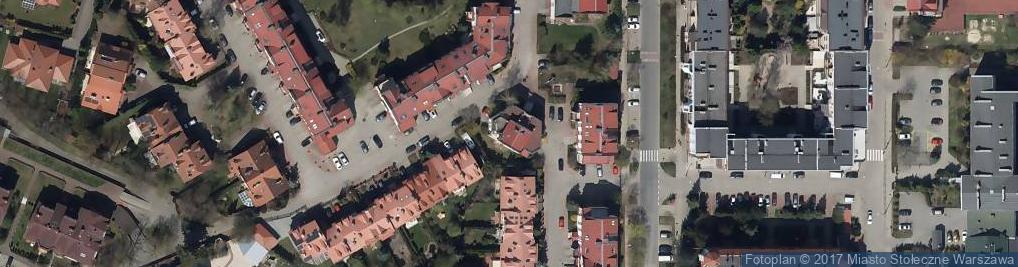 Zdjęcie satelitarne Batystowa ul.