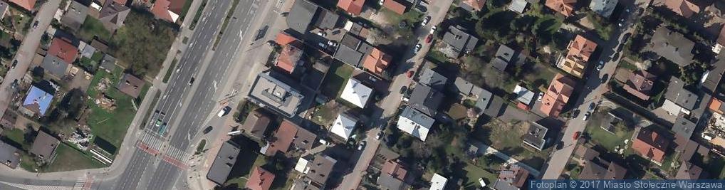 Zdjęcie satelitarne Bajeczna ul.