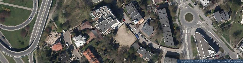 Zdjęcie satelitarne Bajońska ul.