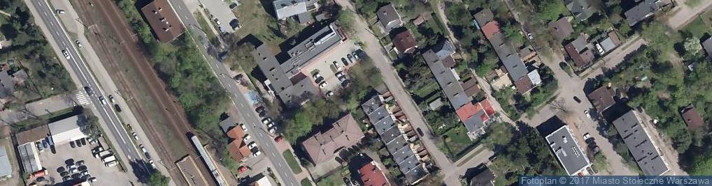 Zdjęcie satelitarne Bambusowa ul.