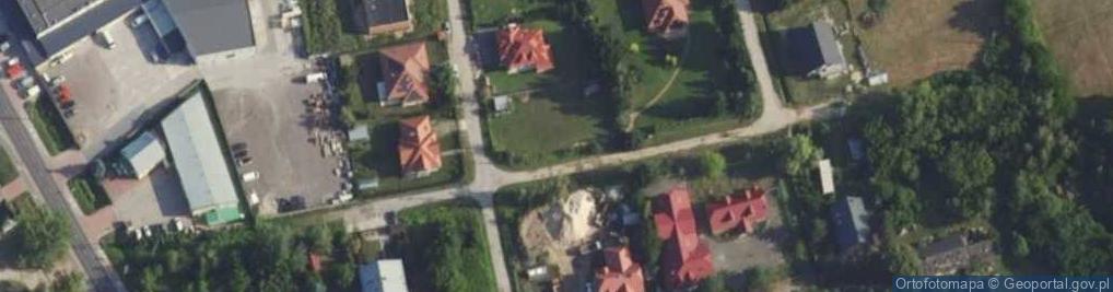 Zdjęcie satelitarne Bażantowa ul.