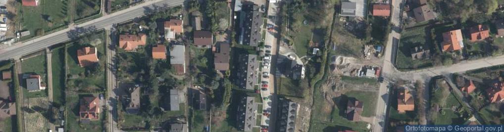 Zdjęcie satelitarne Bajeczna ul.