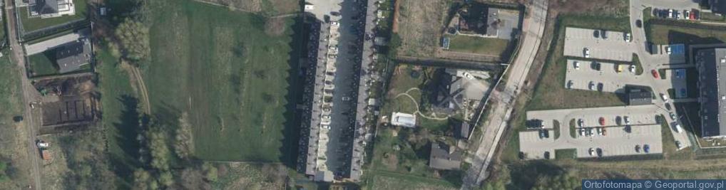 Zdjęcie satelitarne Bajeczna ul.