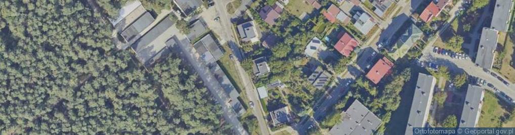 Zdjęcie satelitarne Bajeczna ul.