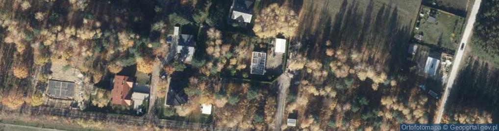 Zdjęcie satelitarne Barwna ul.