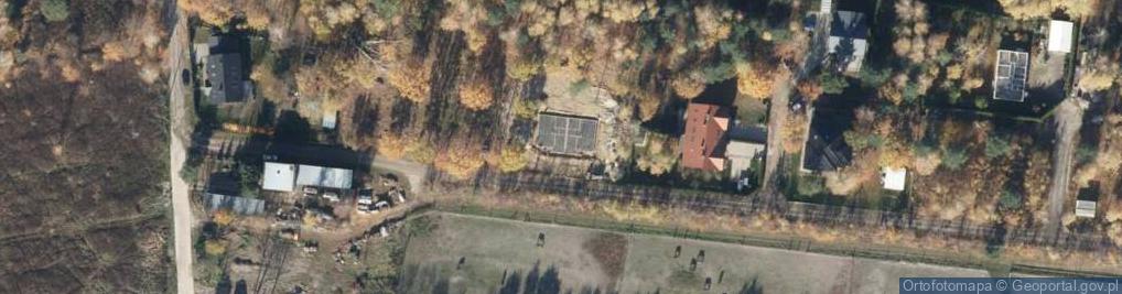 Zdjęcie satelitarne Barwna ul.