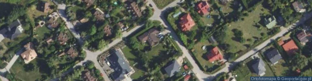 Zdjęcie satelitarne Bajkowych Domków ul.