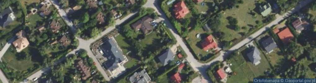 Zdjęcie satelitarne Bajkowych Domków ul.