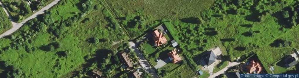 Zdjęcie satelitarne Bajkowych Domków ul.