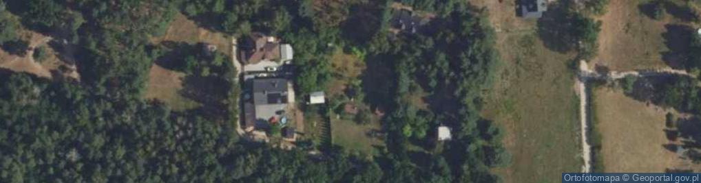 Zdjęcie satelitarne Baśniowych Dębów ul.
