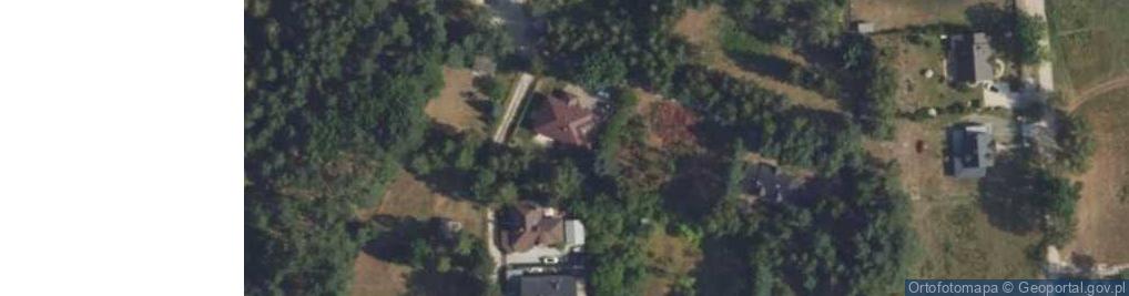 Zdjęcie satelitarne Baśniowych Dębów ul.