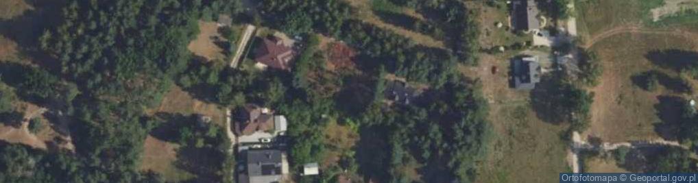 Zdjęcie satelitarne Baśniowych Dębów ul.
