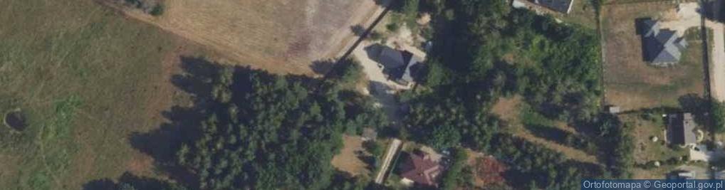 Zdjęcie satelitarne Baśniowych Dębów ul.