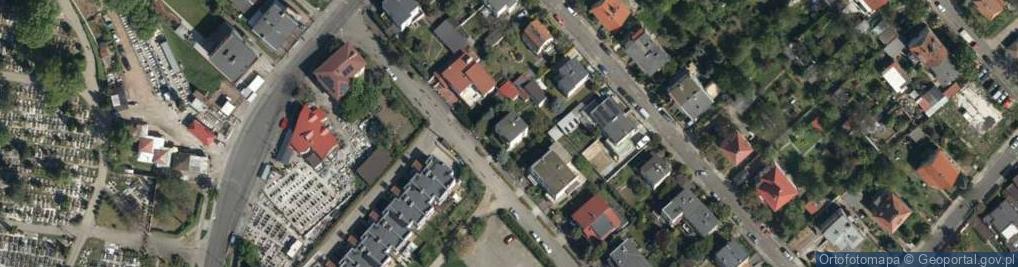 Zdjęcie satelitarne Bałkańska ul.