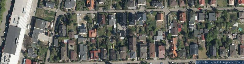Zdjęcie satelitarne Bażancia ul.