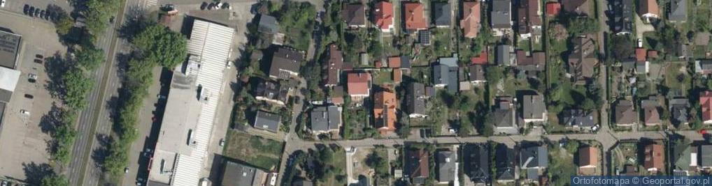 Zdjęcie satelitarne Bażancia ul.