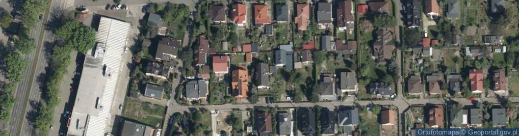 Zdjęcie satelitarne Bażancia ul.