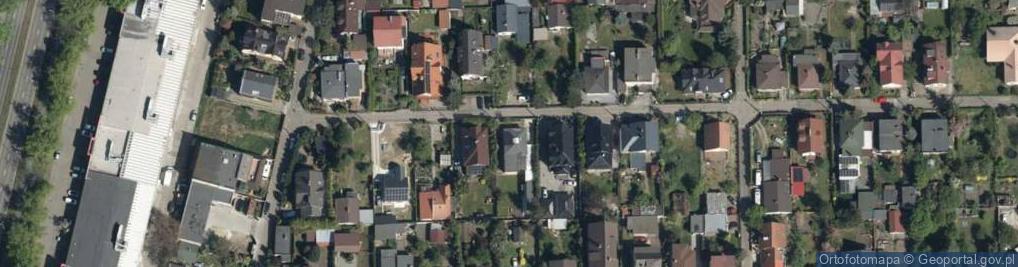Zdjęcie satelitarne Bażancia ul.