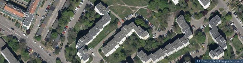 Zdjęcie satelitarne Bacciarellego Marcella ul.