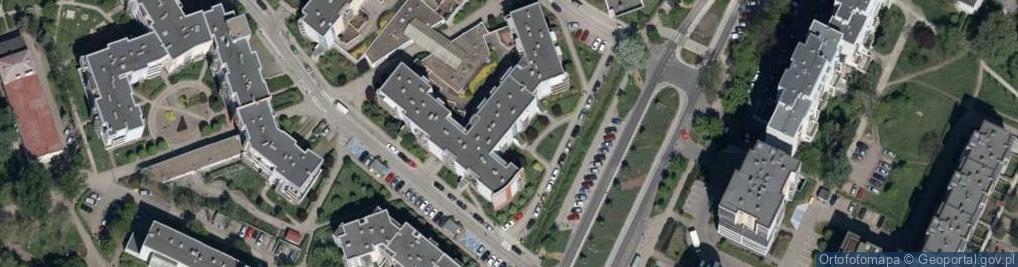 Zdjęcie satelitarne Bajana Jerzego ul.