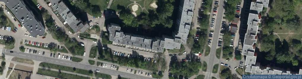 Zdjęcie satelitarne Balonowa ul.