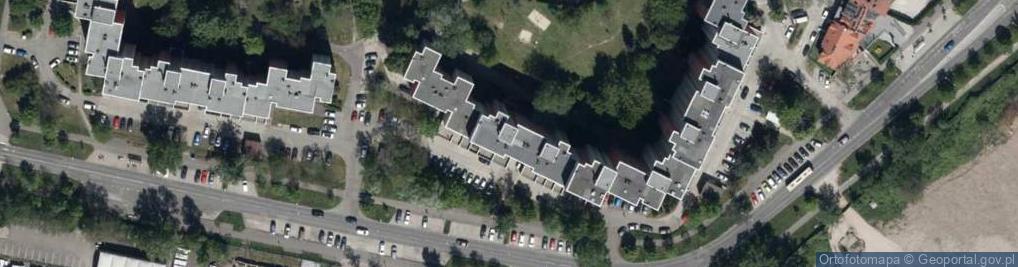 Zdjęcie satelitarne Balonowa ul.