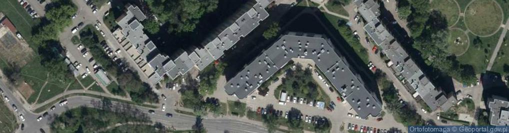 Zdjęcie satelitarne Balonowa ul.
