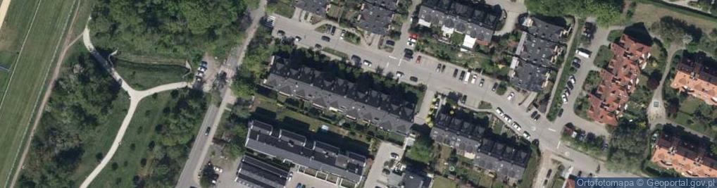 Zdjęcie satelitarne Bajeczna ul.