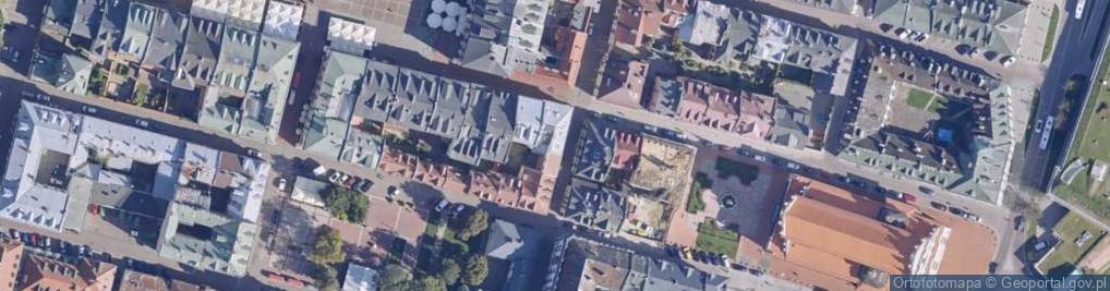 Zdjęcie satelitarne Bazyliańska ul.