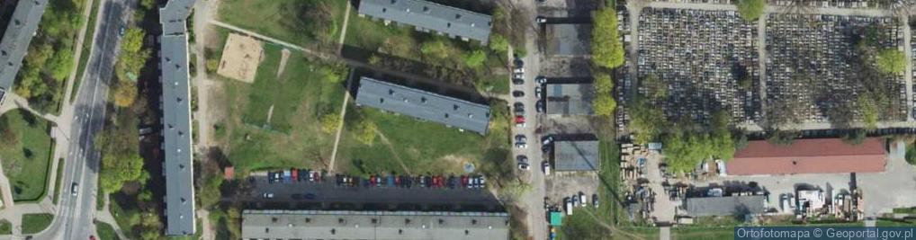 Zdjęcie satelitarne Baczyńskiego Krzysztofa Kamila ul.
