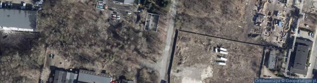 Zdjęcie satelitarne Barwnikowa ul.