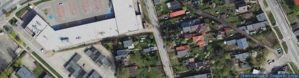 Zdjęcie satelitarne Bazylijska ul.