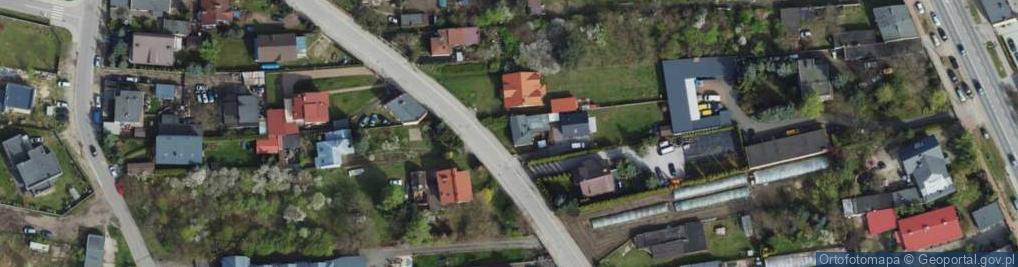 Zdjęcie satelitarne Bazylijska ul.