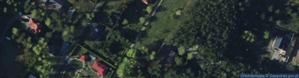 Zdjęcie satelitarne Barwna ul.