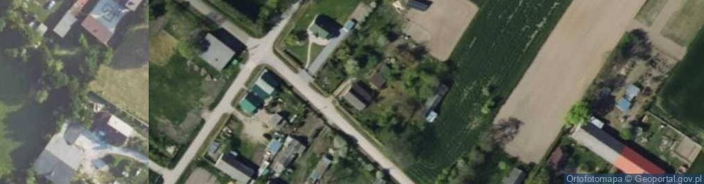 Zdjęcie satelitarne Będków ul.