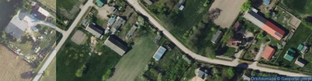 Zdjęcie satelitarne Będków ul.