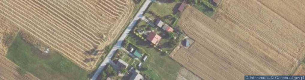 Zdjęcie satelitarne Będków ul.