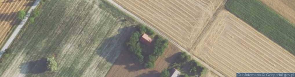 Zdjęcie satelitarne Będków ul.