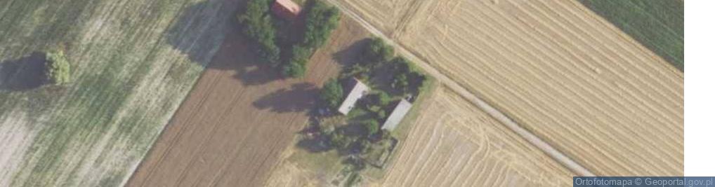 Zdjęcie satelitarne Będków ul.