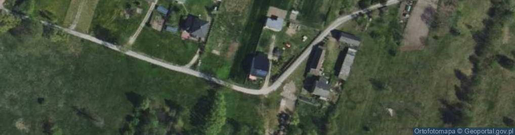 Zdjęcie satelitarne Będków ul.