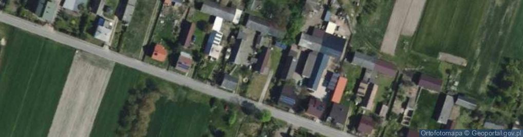 Zdjęcie satelitarne Będków ul.