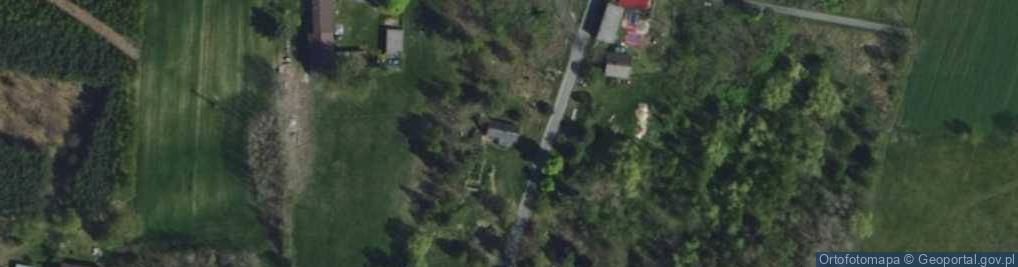 Zdjęcie satelitarne Będków ul.